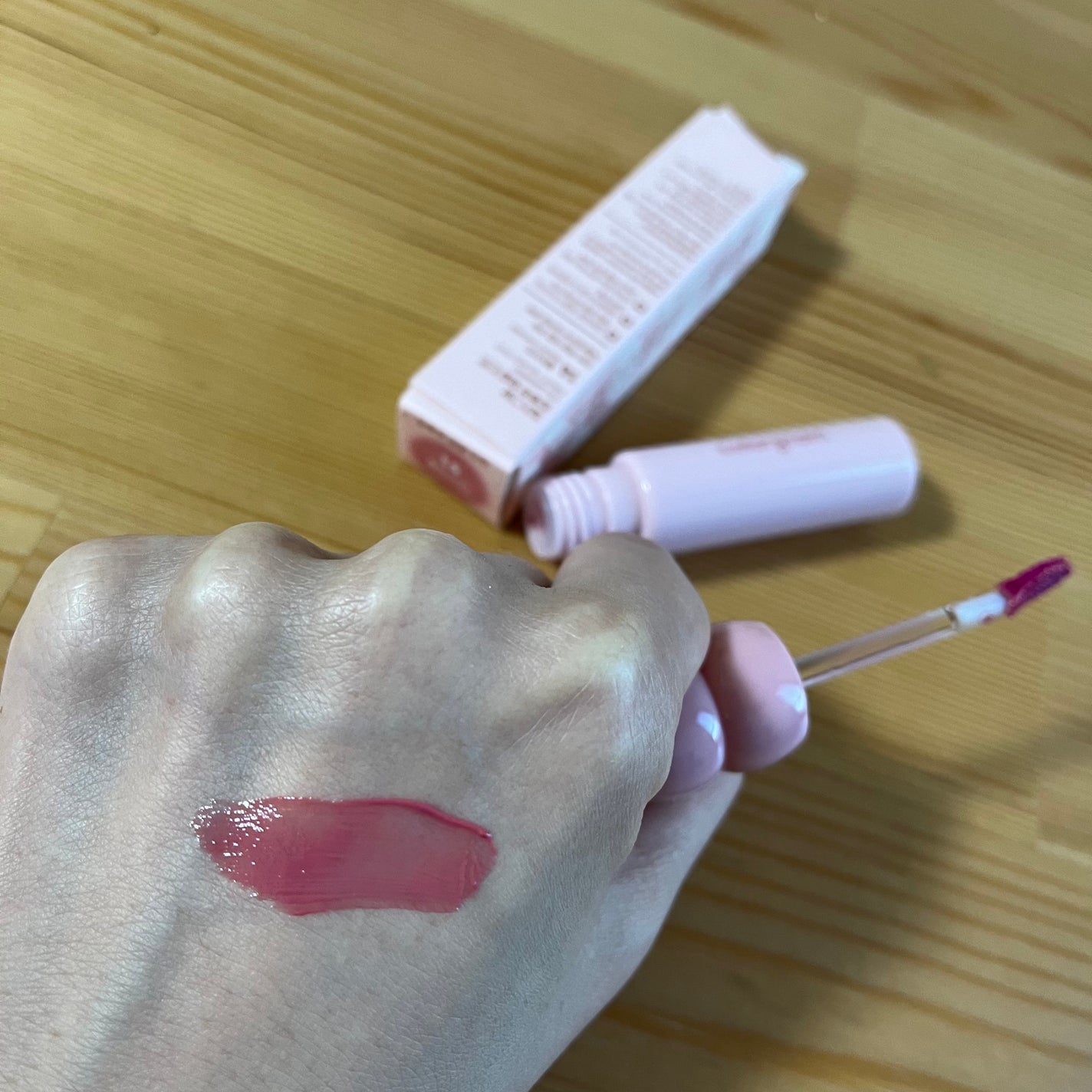 タンフルグラスティント/Colorgram/リップティントを使ったクチコミ(3枚目)