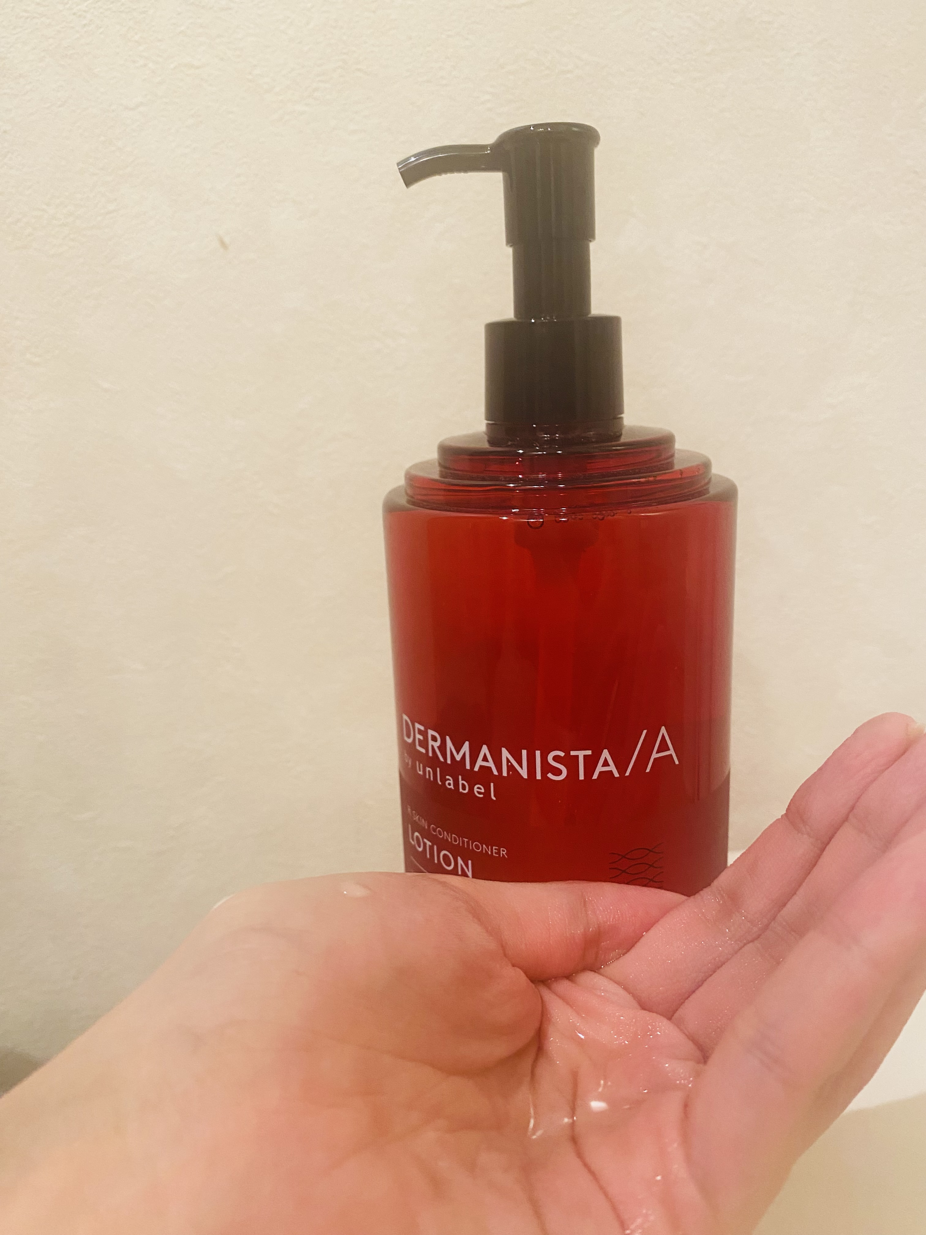 ダーマ二スタ by アンレーベル 超微細＊⁴浸透型＊⁵レチノール誘導体*²配合 スキンコンディショナーローション　　/unlabel/化粧水を使ったクチコミ（2枚目）