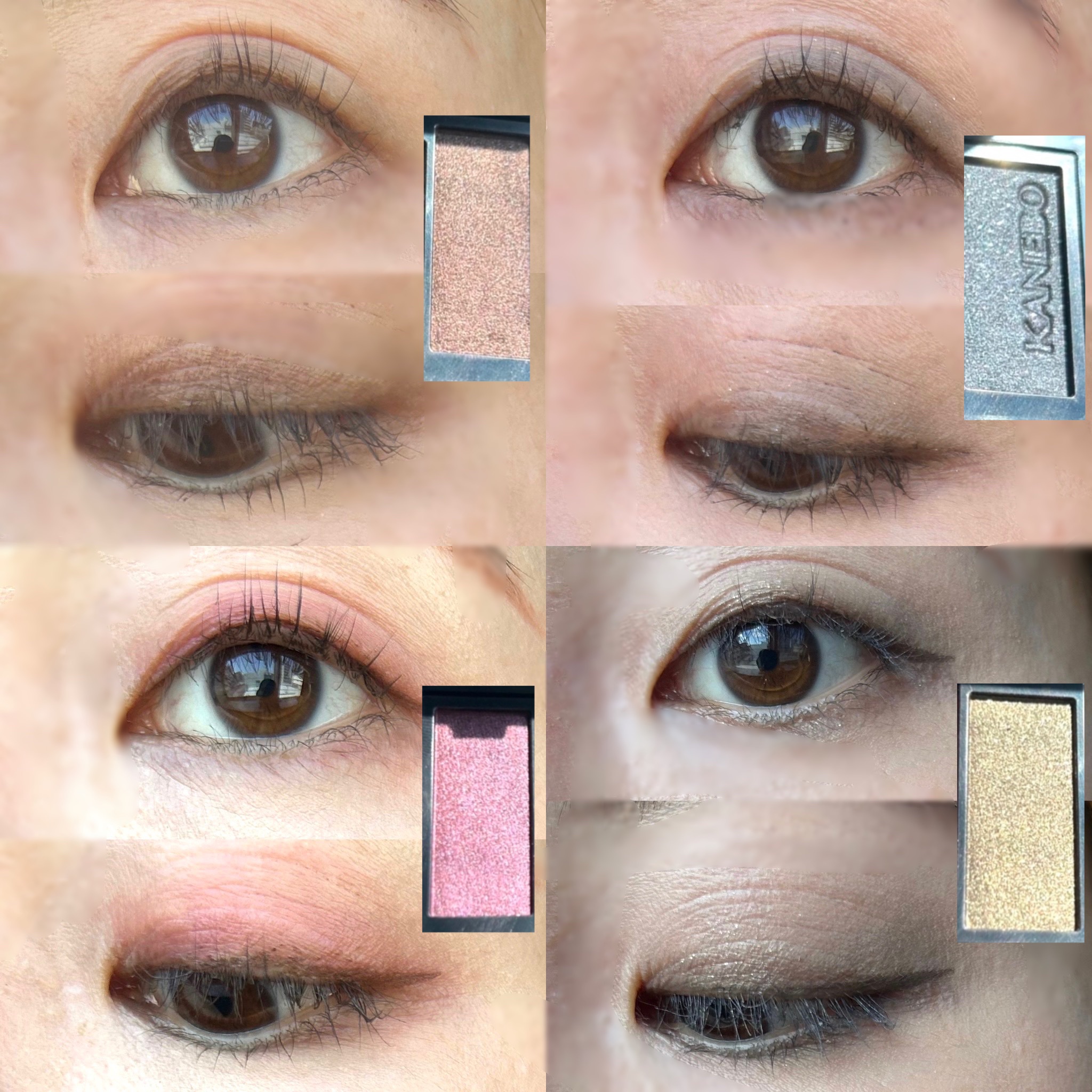 カラードシャドウ/KANEBO/アイシャドウパレットを使ったクチコミ（3枚目）