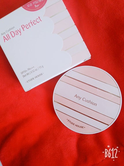 エニークッション オールデイパーフェクト/ETUDE/クッションファンデーションを使ったクチコミ(1枚目)