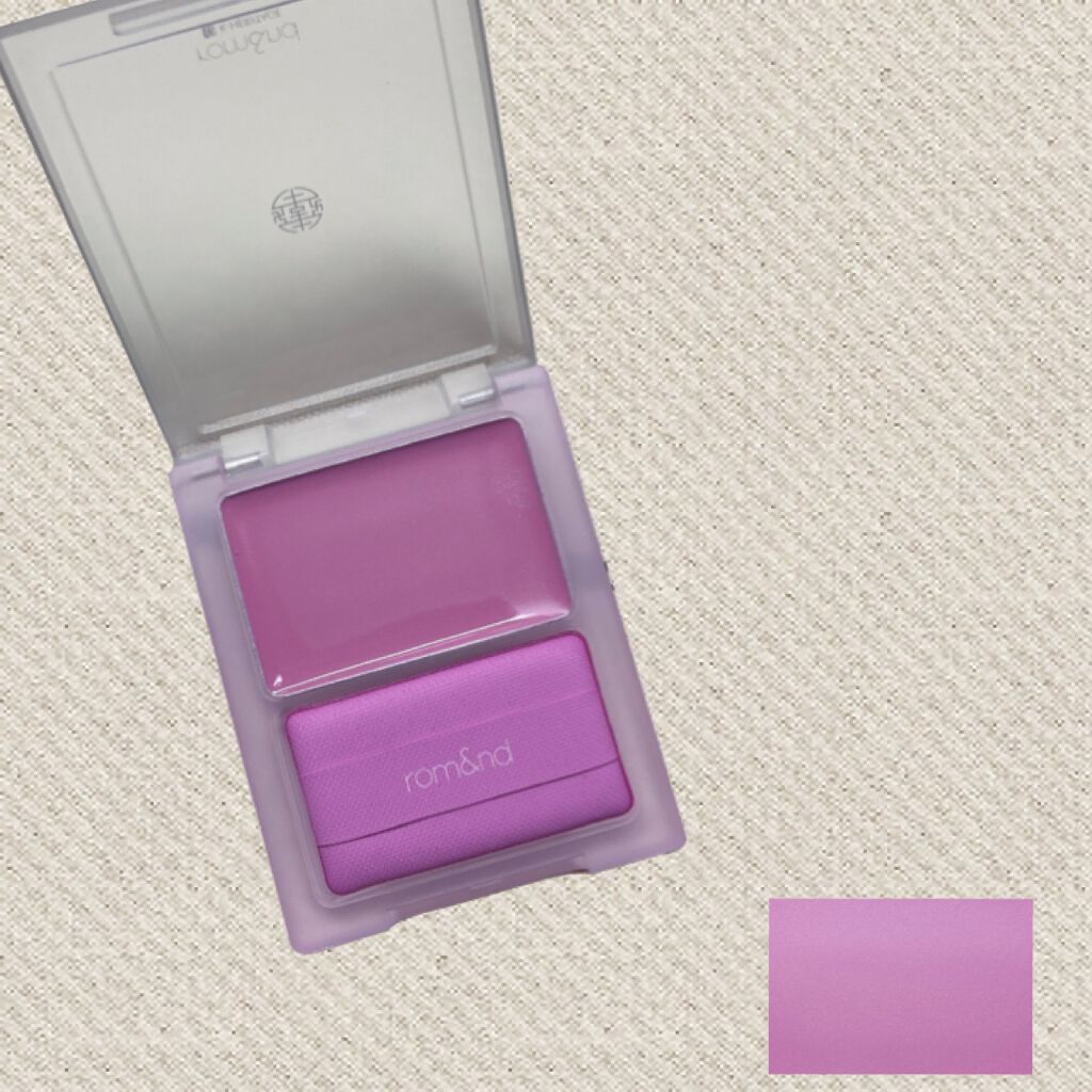 シースルーメルティングチーク/rom&amp;nd/ジェル・クリームチークを使ったクチコミ（2枚目）