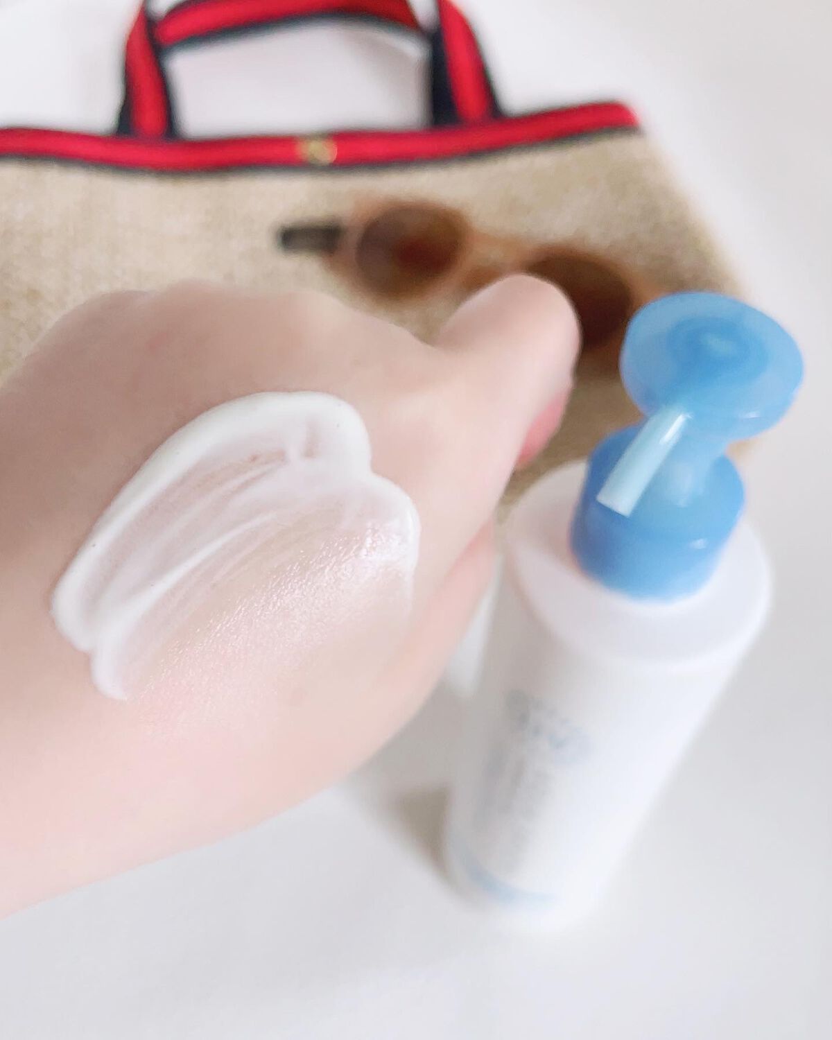 UVジェル ウォータリーシャンプーの香り/アクアシャボン/日焼け止めジェルを使ったクチコミ(5枚目)