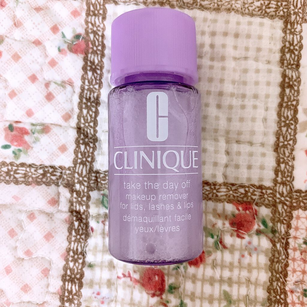 テイク ザ デイ オフ/CLINIQUE/ポイントメイクリムーバーを使ったクチコミ（2枚目）