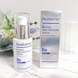 レチ二オールポアタイトニングセラム/Real Barrier/美容液を使ったクチコミ（1枚目）