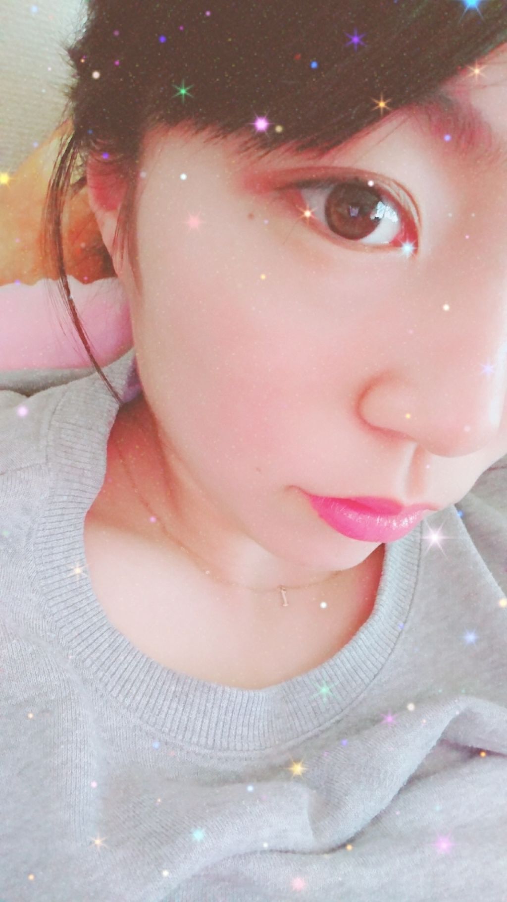 ルージュ ヴォリュプテ シャイン/YVES SAINT LAURENT BEAUTE/口紅を使ったクチコミ（2枚目）