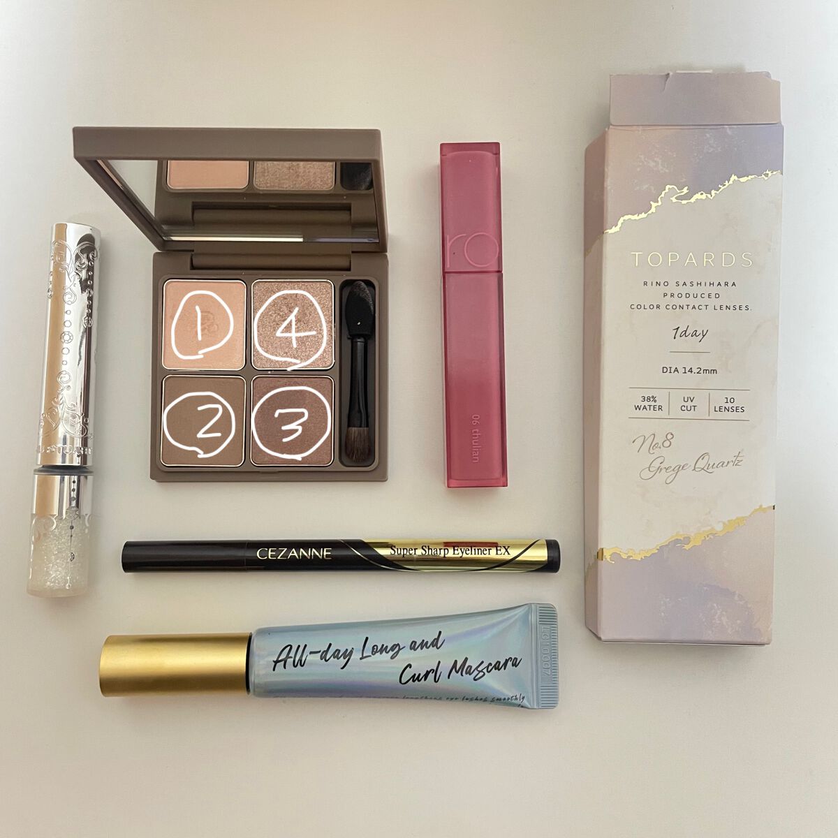 インザミラーアイパレット/Ririmew/アイシャドウパレットを使ったクチコミ（2枚目）