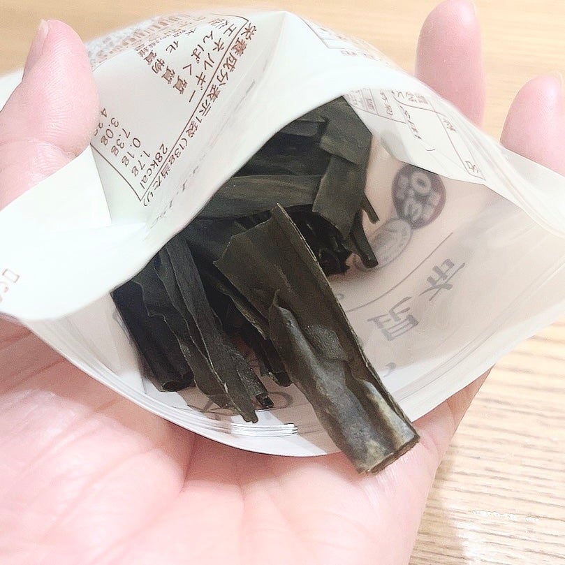 やわらか黒おしゃぶり昆布/LAWSON (ローソン)/食品を使ったクチコミ(2枚目)