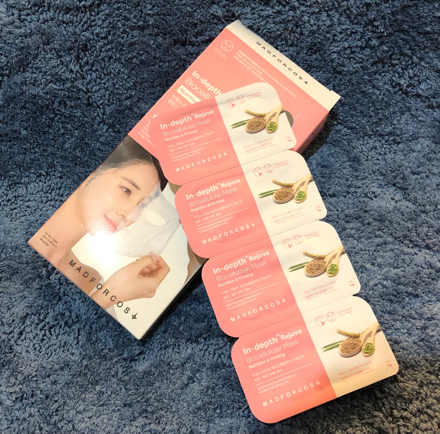インデップス™リジュブバイオセルロースマスク/MADFORCOS/シートマスク・パックを使ったクチコミ(2枚目)