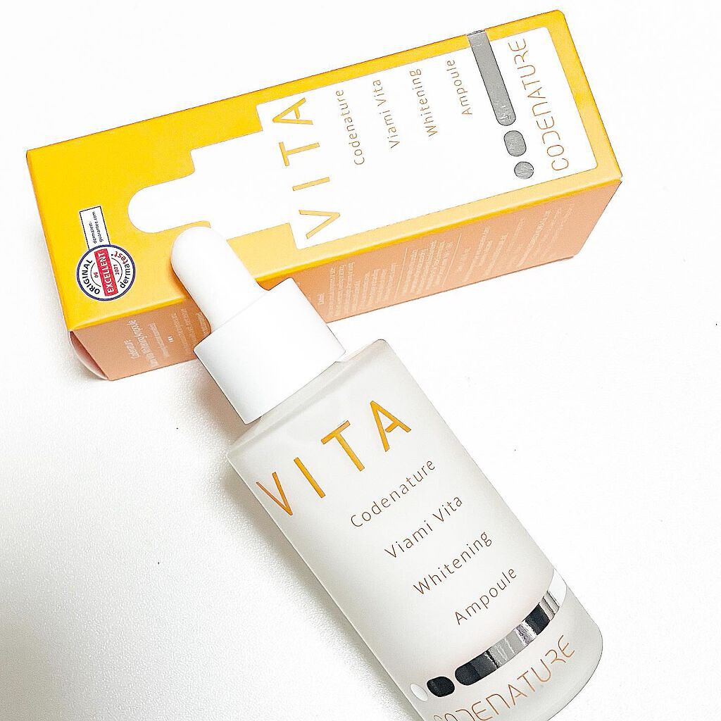 ビアミ ビタ ホワイトニング アンプル/CODENATURE/美容液を使ったクチコミ(4枚目)