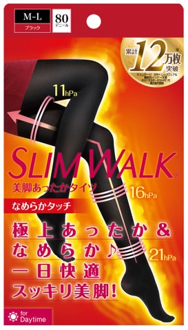 スリムウォーク 美脚あったかタイツ なめらかタッチ / SLIMWALK