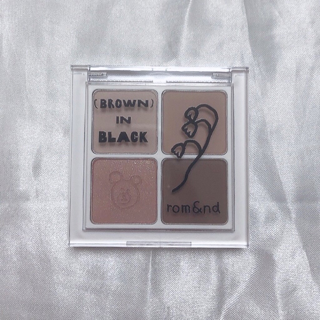 ベターザンアイズ/rom&nd/アイシャドウパレットを使ったクチコミ(3枚目)