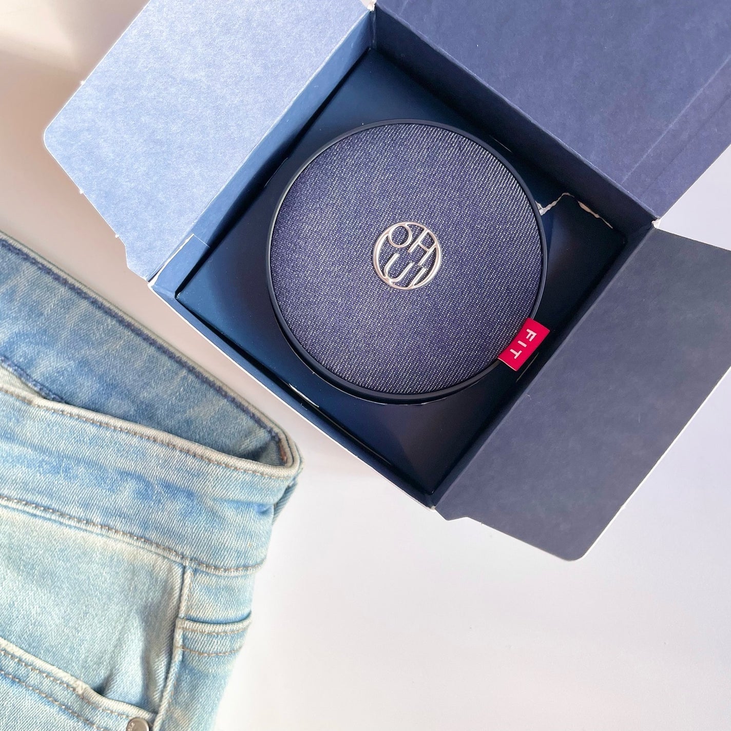 アルティメットフィット ロングウェアデニムクッション/OHUI/クッションファンデーションを使ったクチコミ(6枚目)