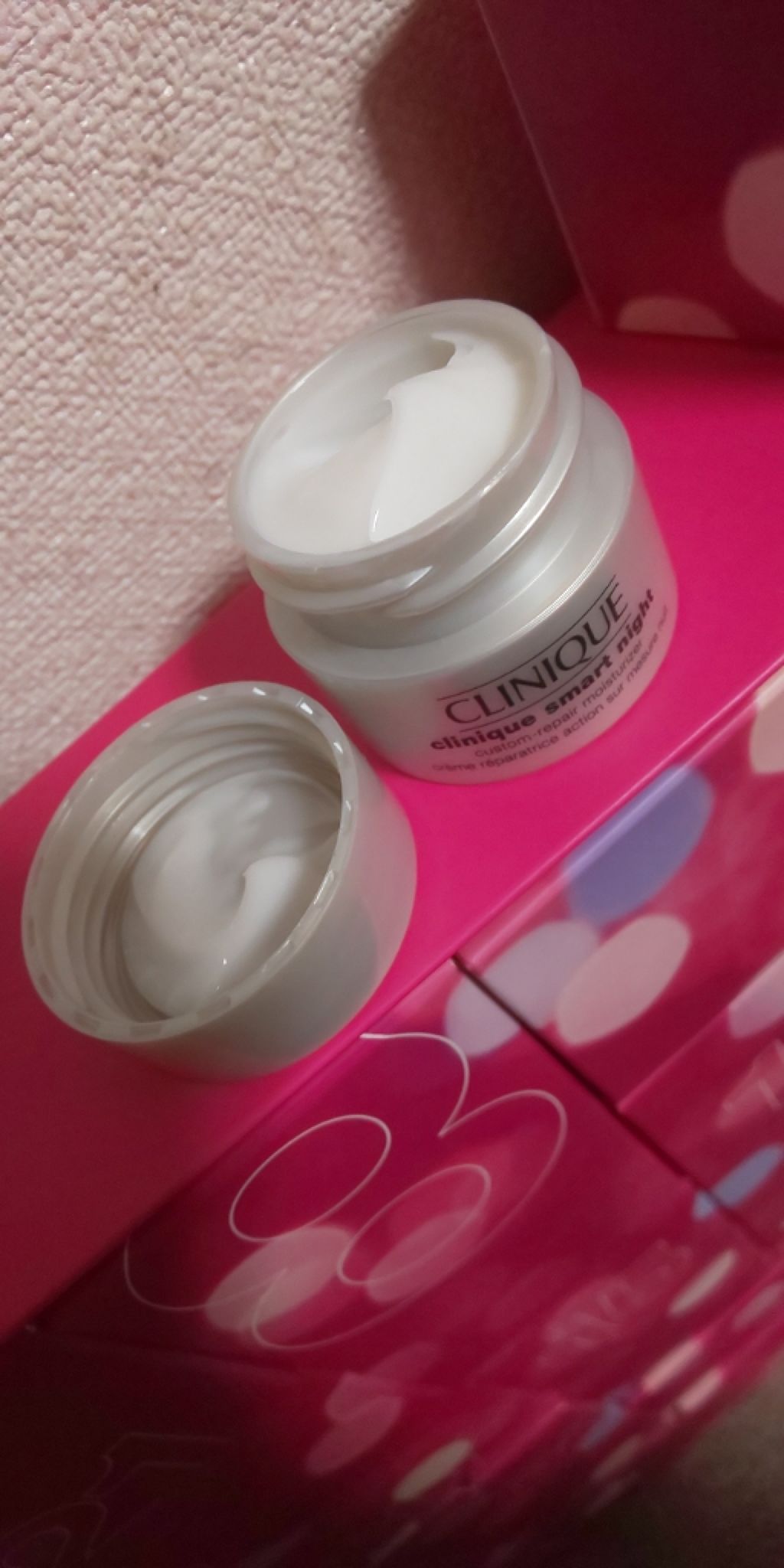 クリニーク スマート カスタム リペア ナイト モイスチャライザー/CLINIQUE/フェイスクリームを使ったクチコミ(2枚目)