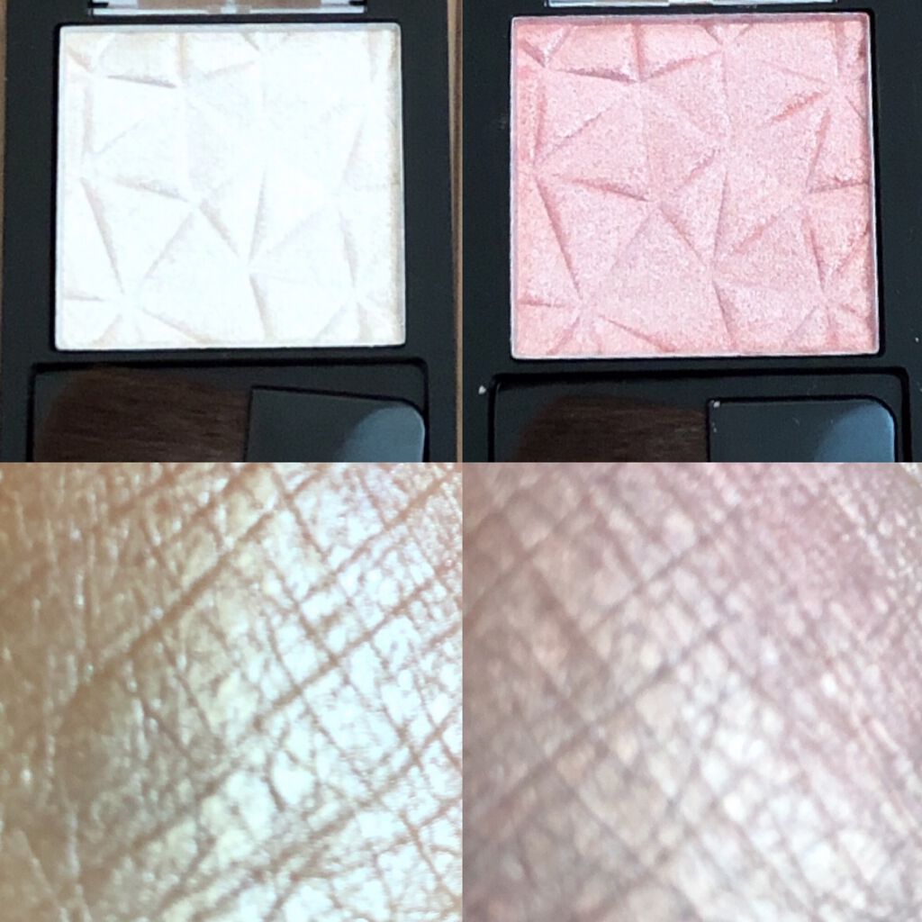 グロウチーク＆ハイライター/Dolly Angel/パウダーハイライトを使ったクチコミ（3枚目）