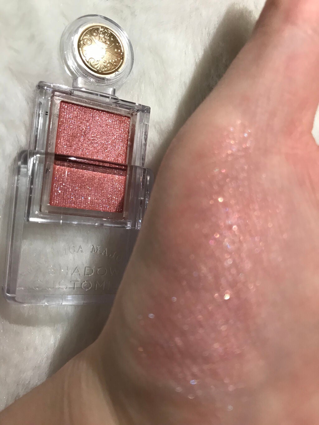 シャドーカスタマイズ/MAJOLICA MAJORCA/単色アイシャドウを使ったクチコミ(3枚目)