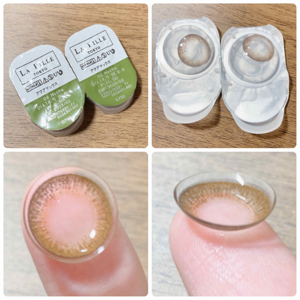 LA FILLE (ラ・フィーユ)/LA FILLE/カラーコンタクトレンズを使ったクチコミ(2枚目)