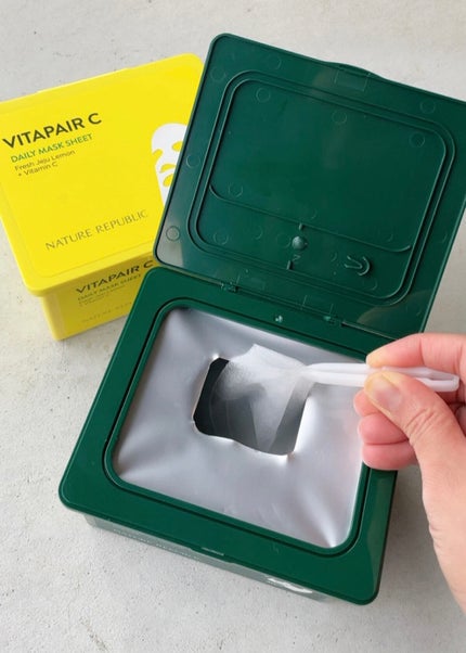 ビタペアCデイリーシートマスク/ネイチャーリパブリック/シートマスク・パックを使ったクチコミ(3枚目)