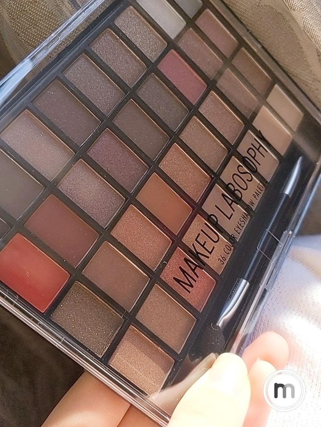 36カラーアイシャドウパレット/ドン・キホーテ/アイシャドウパレットを使ったクチコミ（2枚目）