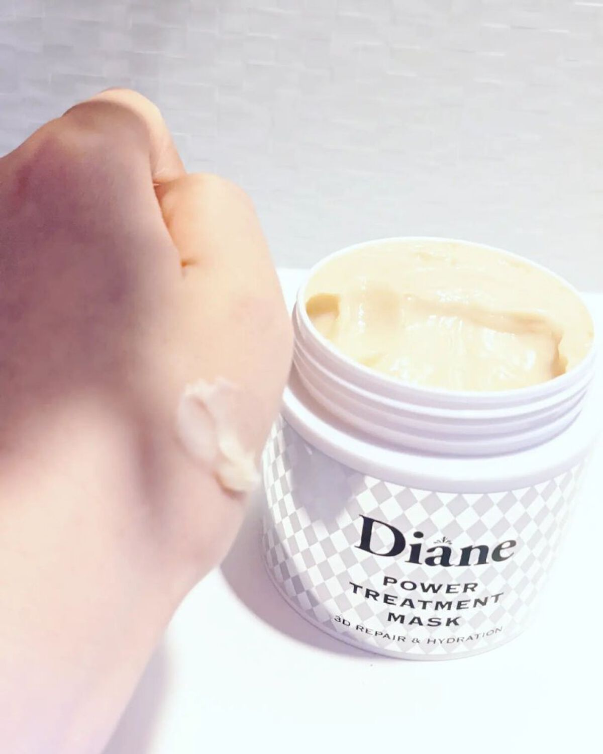 パワートリートメントマスク/ダイアン/ヘアマスク・ヘアパックを使ったクチコミ（3枚目）