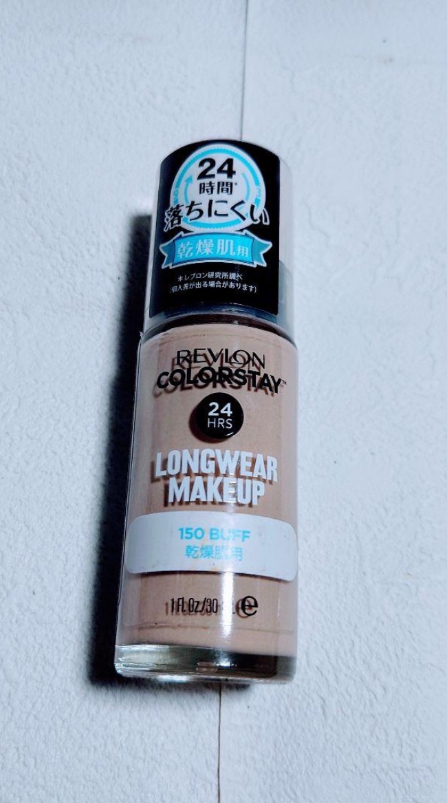 カラーステイ ロングウェア メイクアップ D/REVLON/リキッドファンデーションを使ったクチコミ（1枚目）