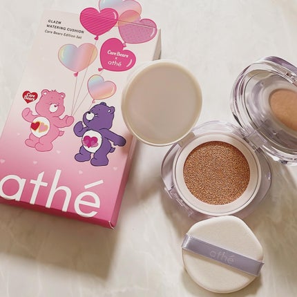 グレーズ ウォータリング クッション/athé/クッションファンデーションを使ったクチコミ(5枚目)