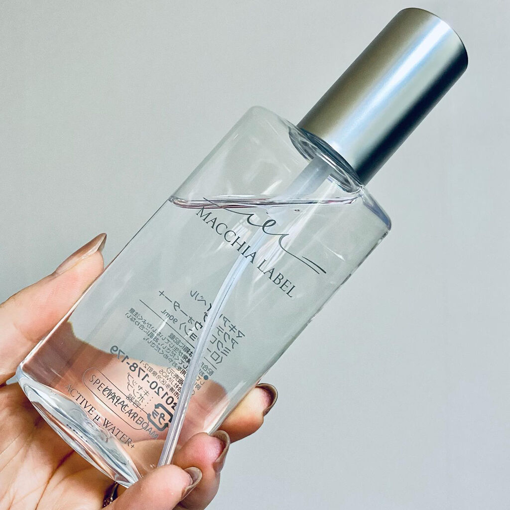 アクティブミクロンウォーター＋/Macchia Label/ブースター・導入液を使ったクチコミ（1枚目）