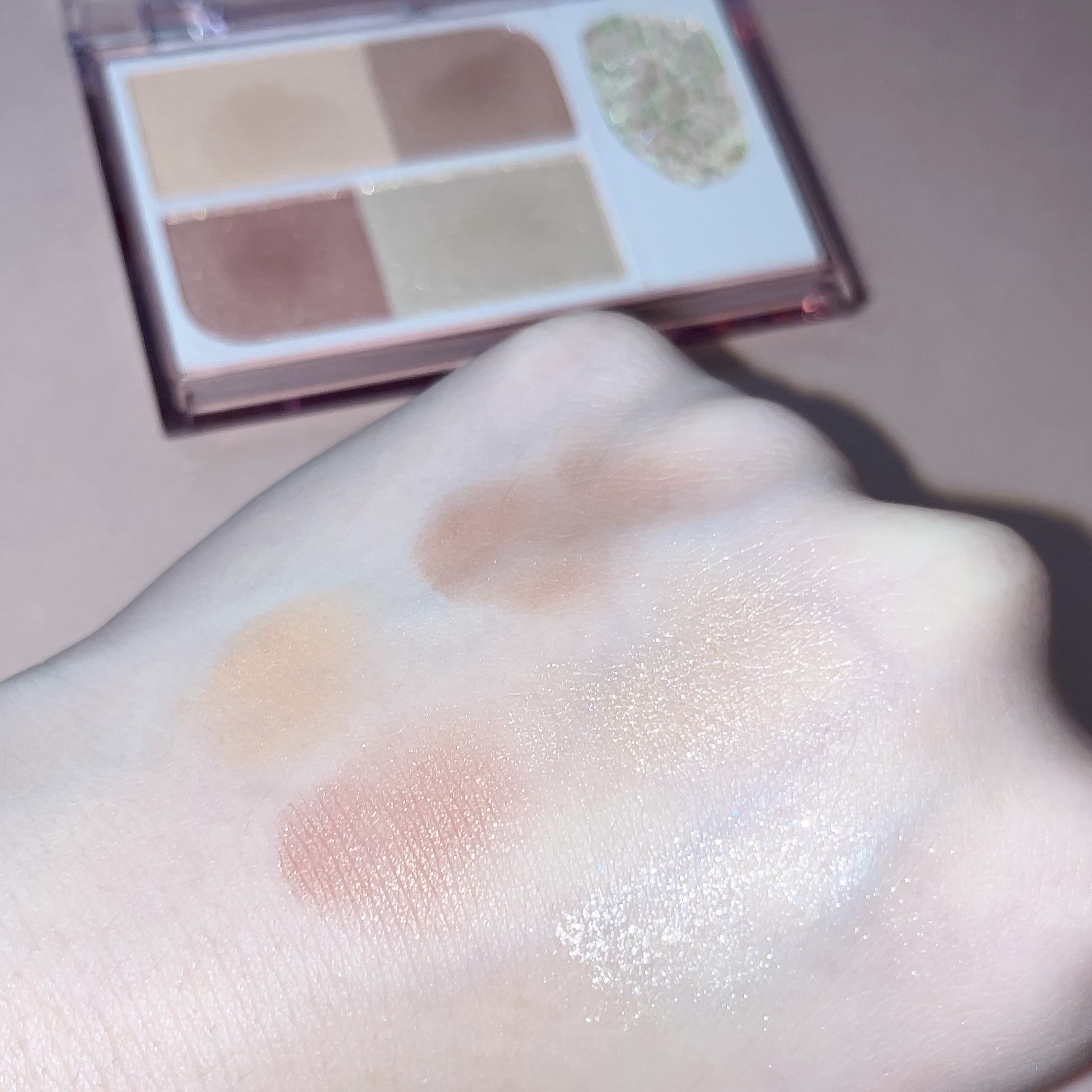 カクテルデイズ/KiSS/アイシャドウパレットを使ったクチコミ（2枚目）