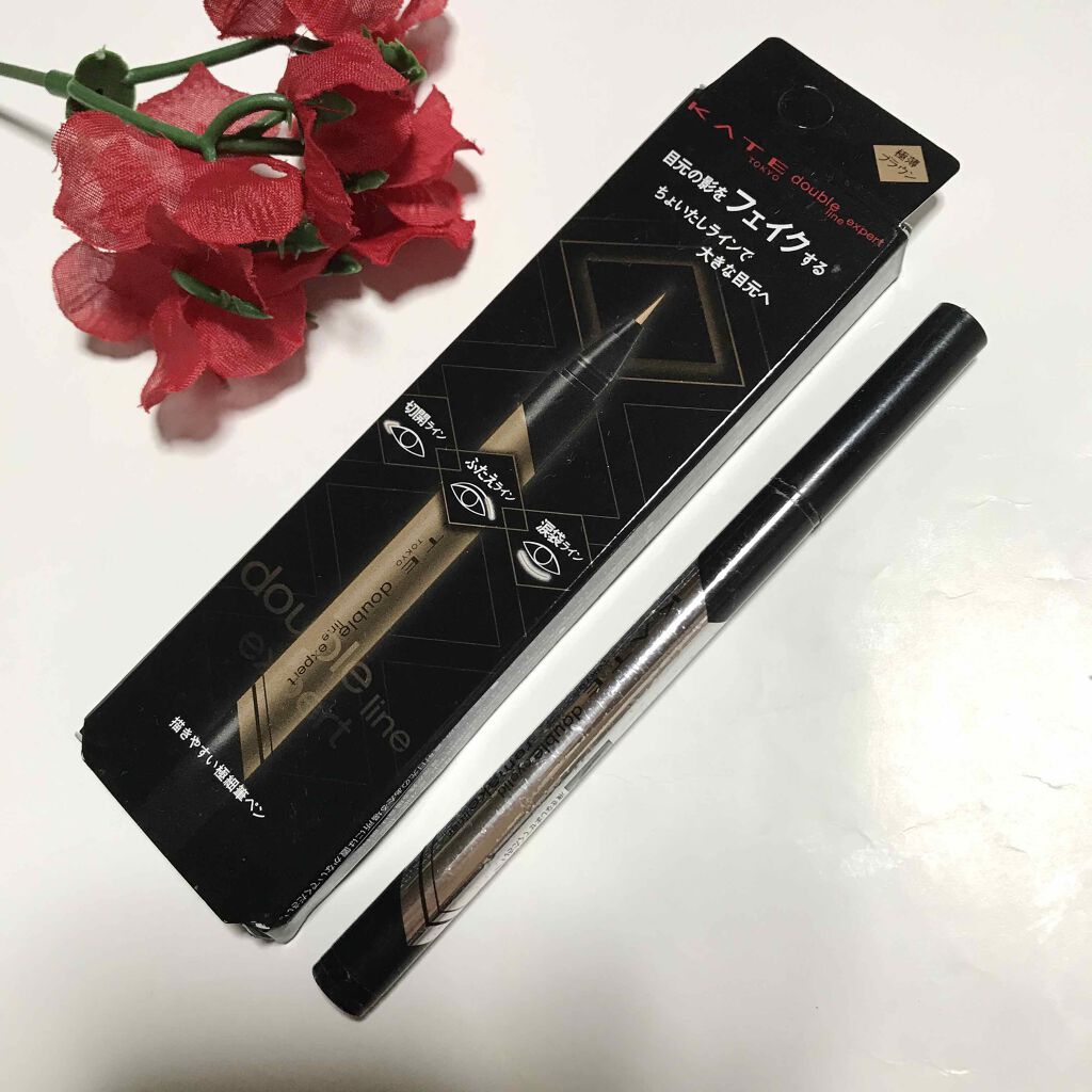 ダブルラインエキスパート/KATE/リキッドアイライナーを使ったクチコミ(1枚目)