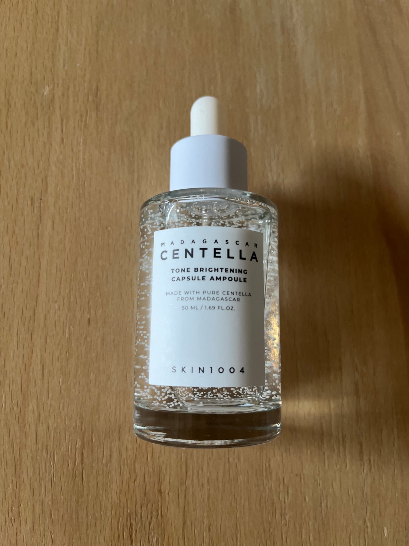 トーンブライトニング カプセルアンプル/SKIN1004/美容液を使ったクチコミ(2枚目)