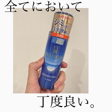 白潤プレミアム薬用浸透美白化粧水/肌ラボ/化粧水を使ったクチコミ(1枚目)