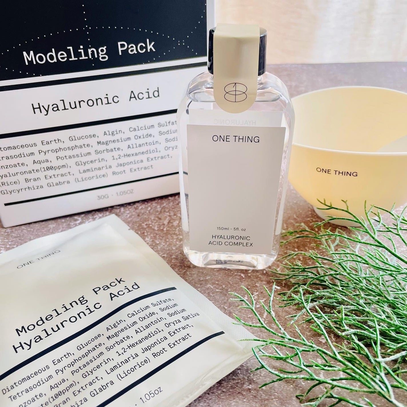 ヒアルロン酸化粧水/ONE THING/化粧水を使ったクチコミ(4枚目)