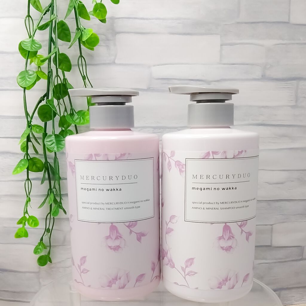 MERCURYDUO シャンプー【スムース】・トリートメント【スムース】/R&/市販シャンプーを使ったクチコミ(1枚目)
