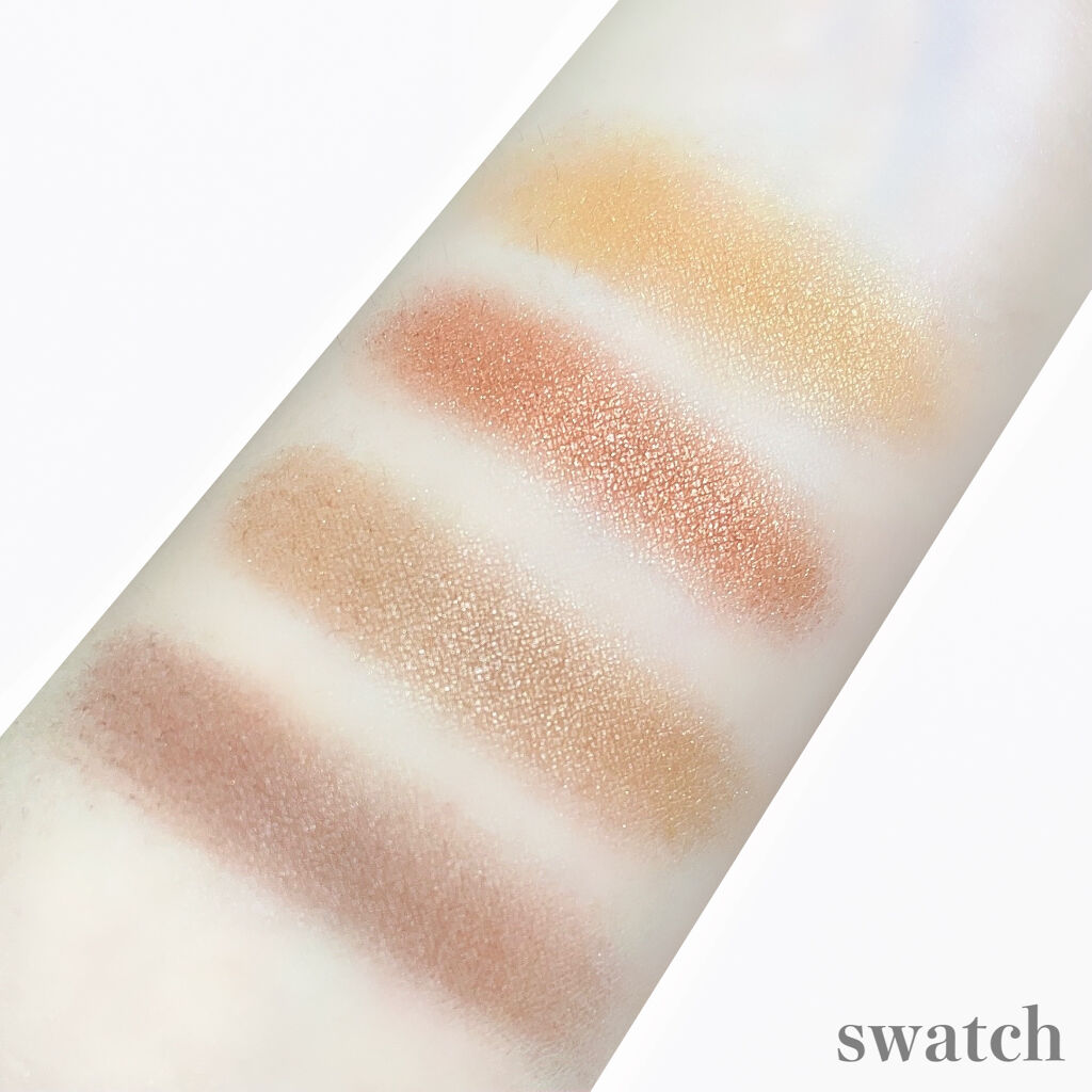 パレットアイシャドウ サンドブラウン/＆be/アイシャドウパレットを使ったクチコミ（2枚目）