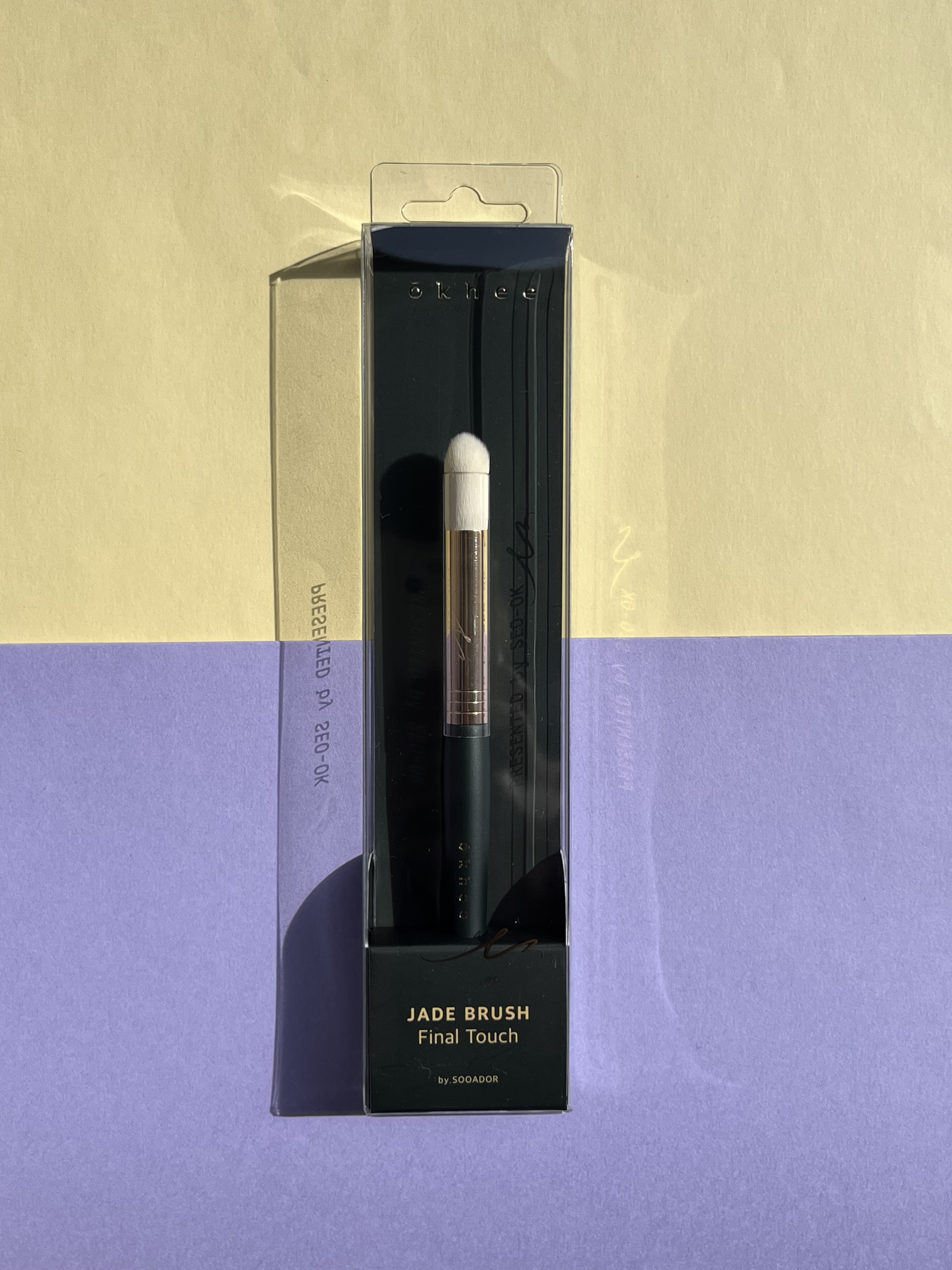 SUN01 Shading Brush/okhee/メイクブラシを使ったクチコミ（3枚目）