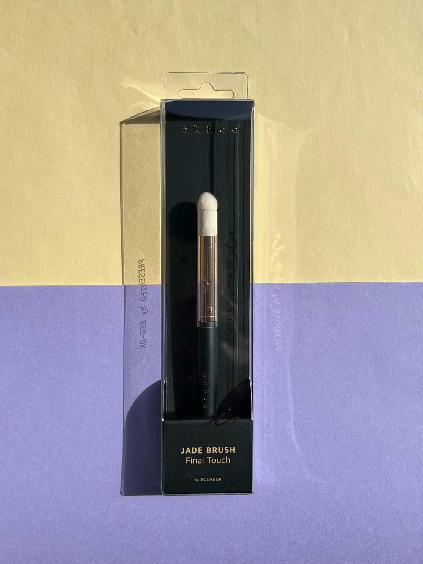 okhee 白玉ファンデーションブラシ/SOOA DOR/メイクブラシを使ったクチコミ(3枚目)