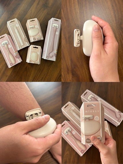 miness うで・あし用カミソリ/貝印/シェーバーを使ったクチコミ(6枚目)