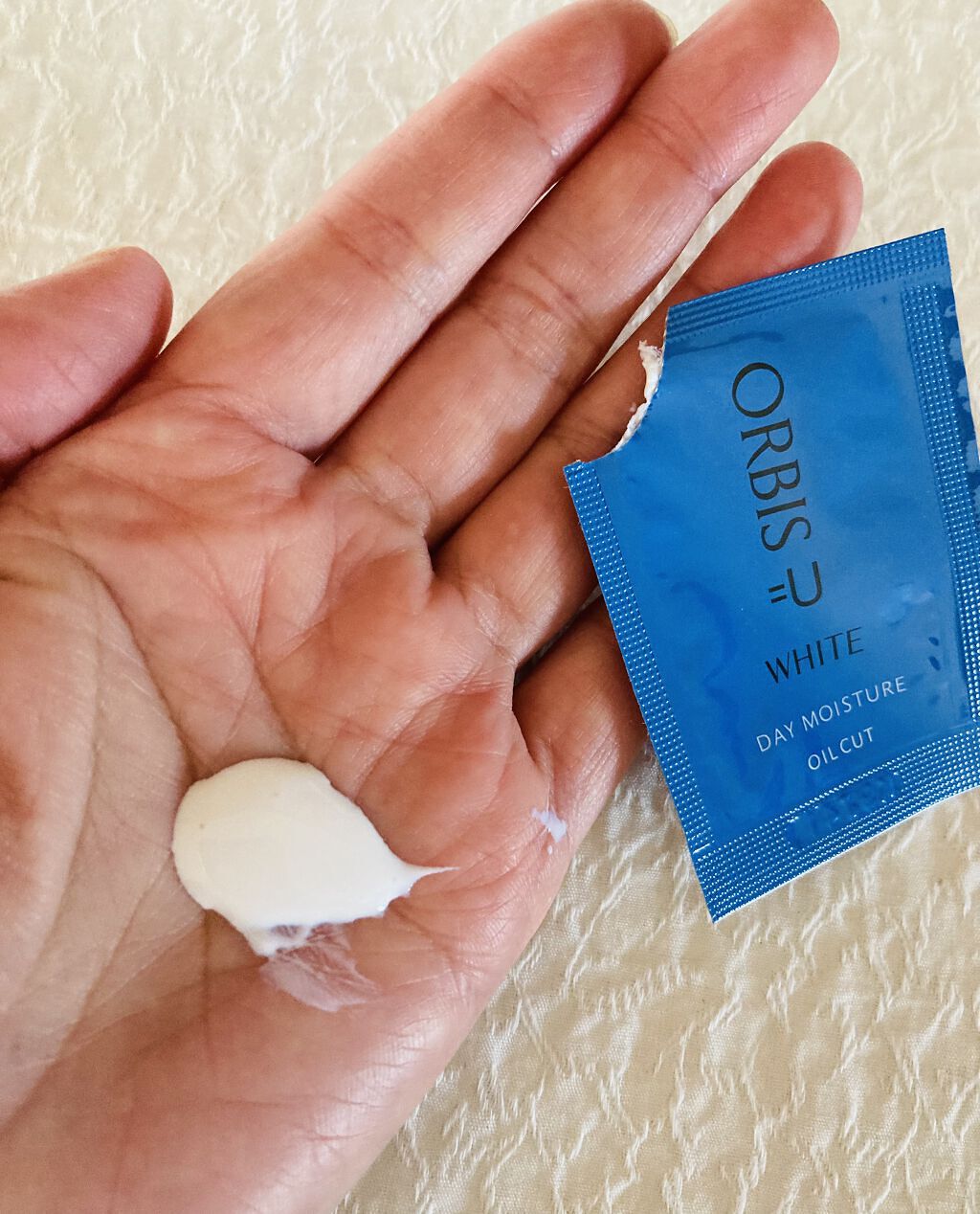 オルビスユー ホワイトデイモイスチャー/オルビス/フェイスクリームを使ったクチコミ（3枚目）