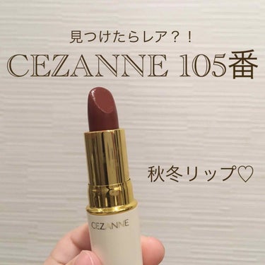 ラスティング リップカラーN/CEZANNE/口紅を使ったクチコミ（1枚目）