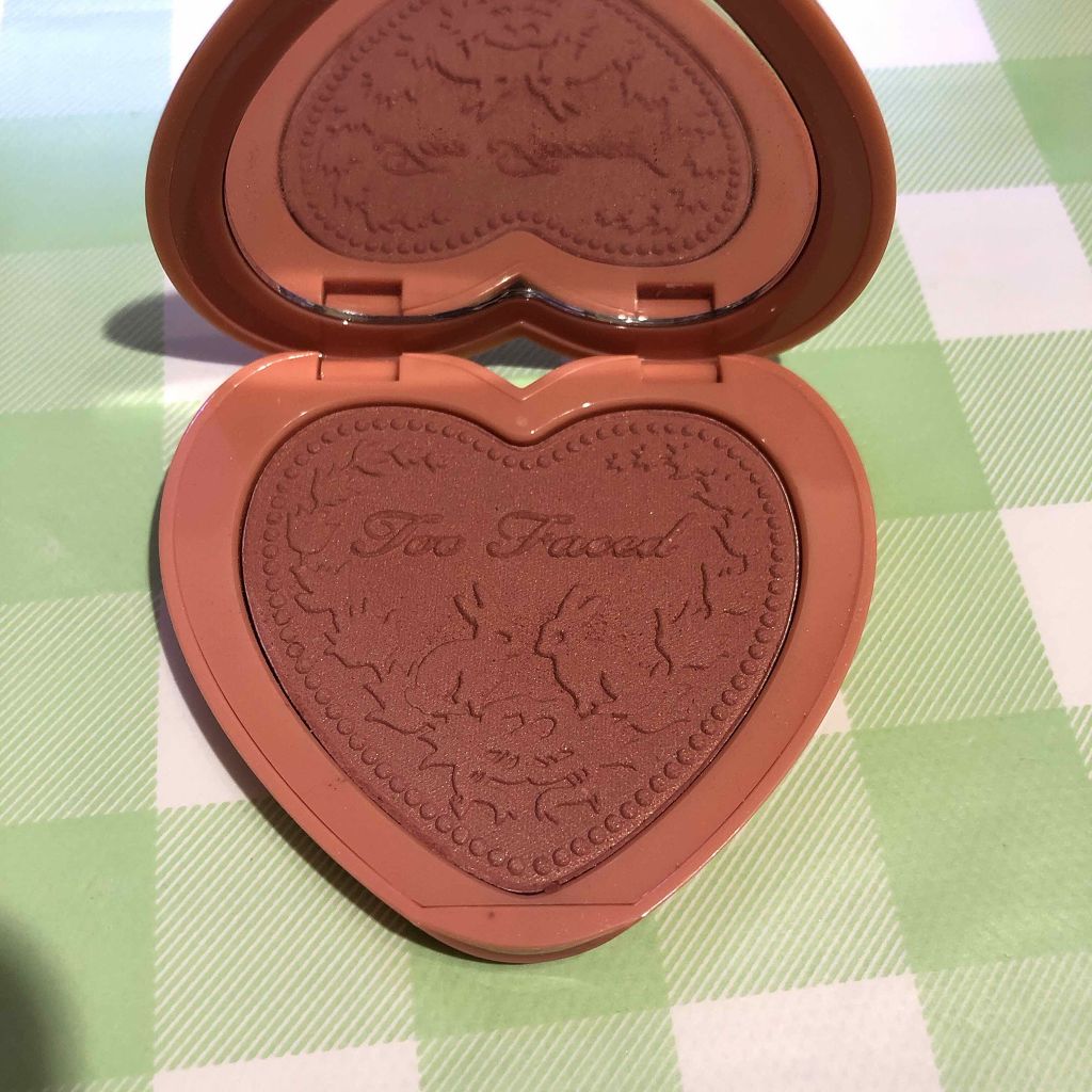 ラブ フラッシュ ロングラスティング 16H ブラッシュ ベイビー ラブ/Too Faced/パウダーチークを使ったクチコミ（2枚目）