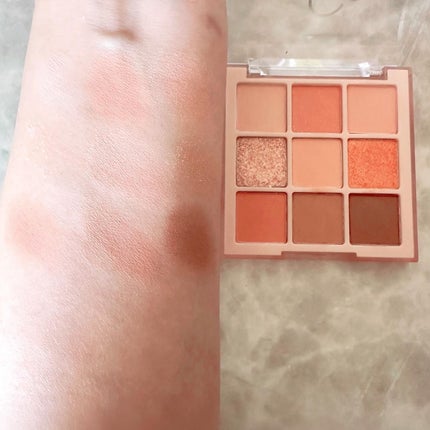 ムードブレンディングシャドウパレット/Coralhaze/アイシャドウパレットを使ったクチコミ(5枚目)