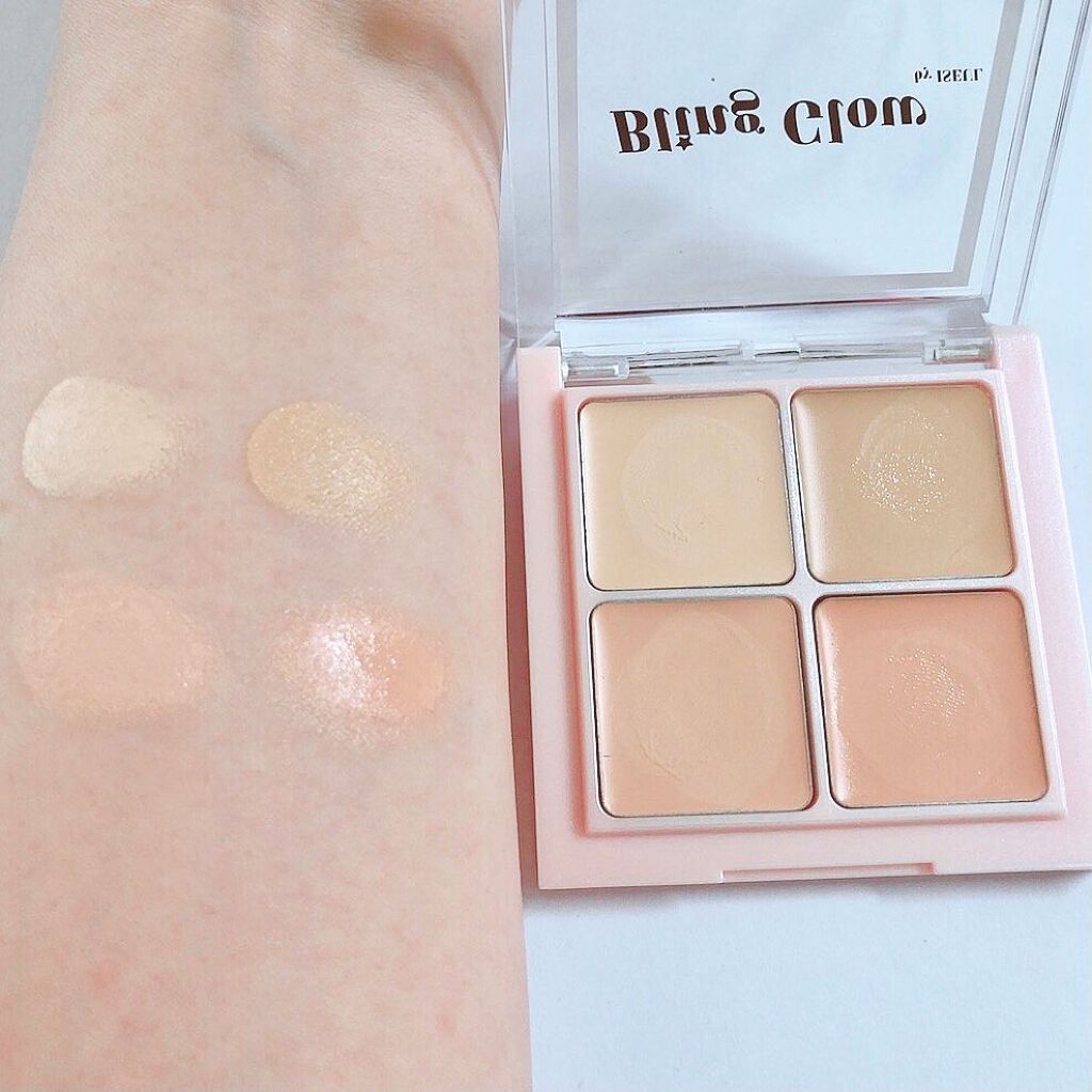 ミックスマッチコンシーラー/BLING GLOW/パレットコンシーラーを使ったクチコミ（2枚目）