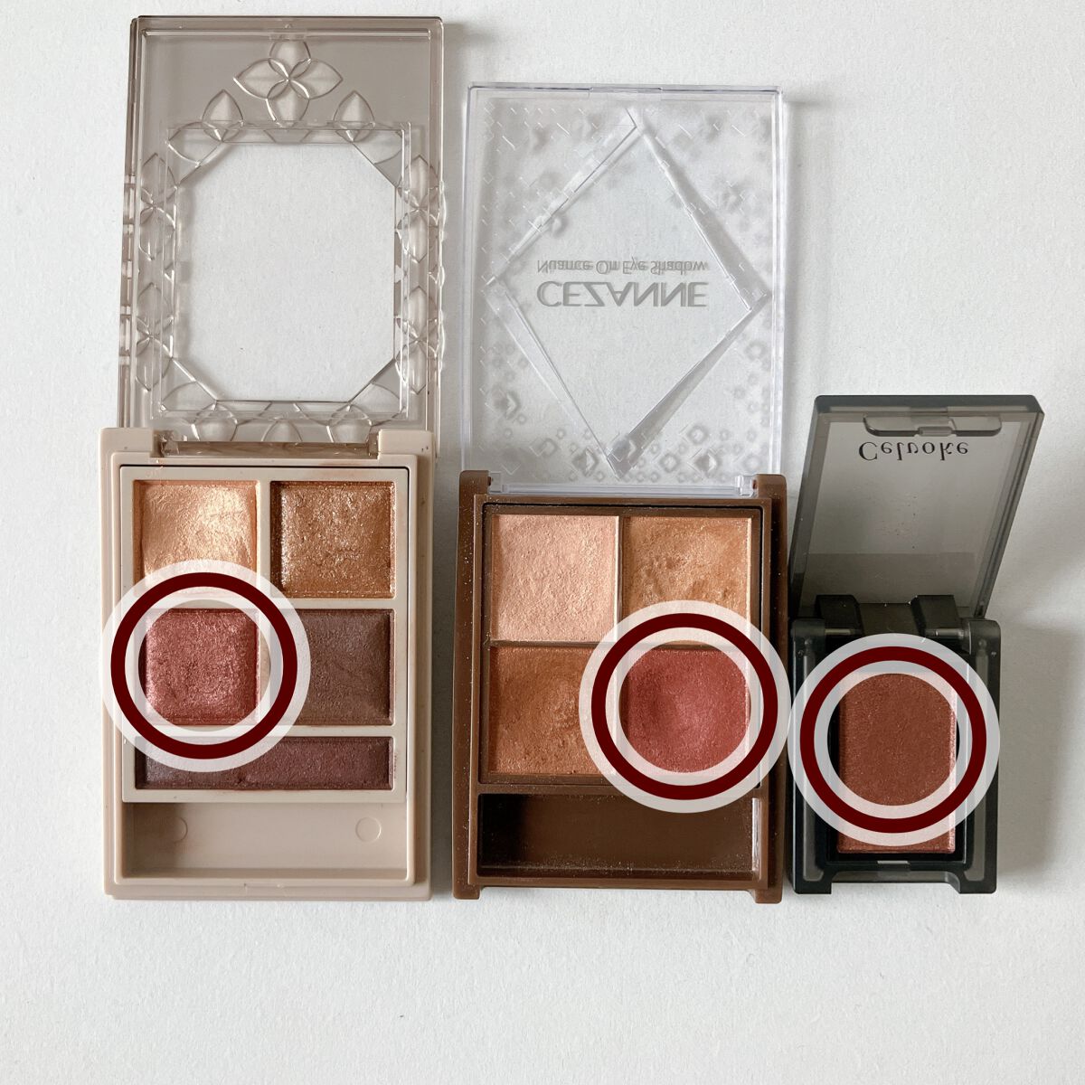 セルヴォーク ヴォランタリー アイズ/Celvoke/単色アイシャドウを使ったクチコミ(2枚目)