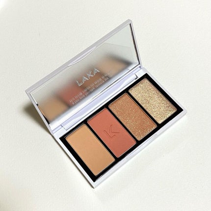 ジャストアイパレット/Laka/アイシャドウパレットを使ったクチコミ(2枚目)