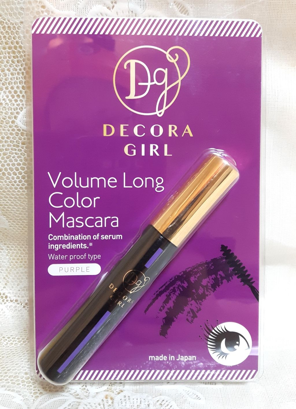 カラーマスカラ(旧)/デコラガール/マスカラを使ったクチコミ（1枚目）