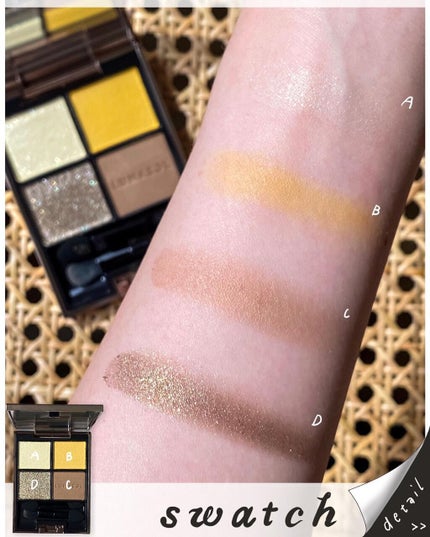 アイカラーレーション/LUNASOL/アイシャドウパレットを使ったクチコミ(4枚目)