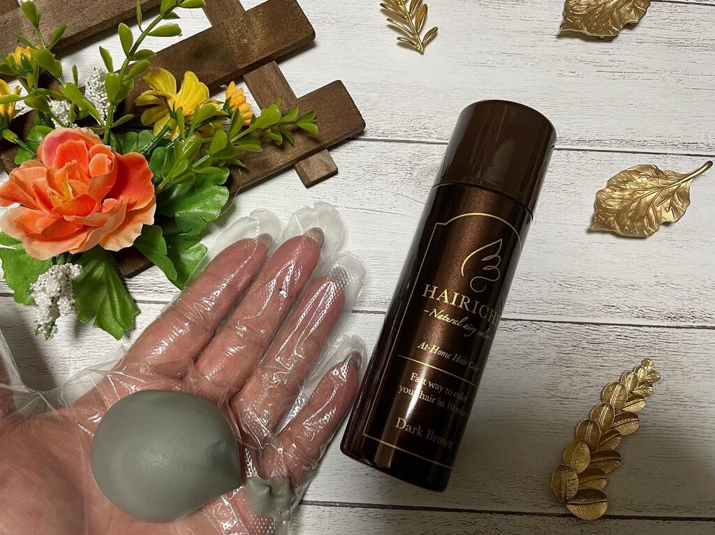 ナチュラルエアリーカラー /HAIRICHE/ヘアカラーを使ったクチコミ(4枚目)