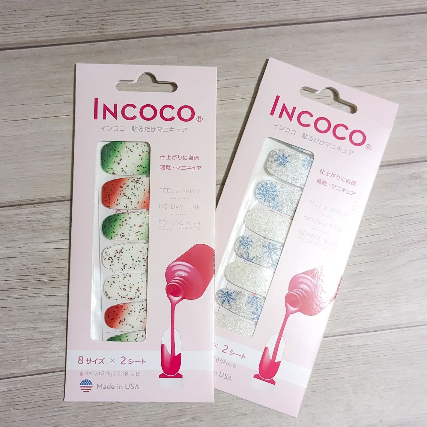 INCOCO インココ マニキュアシート/インココ/ネイルシールを使ったクチコミ(1枚目)