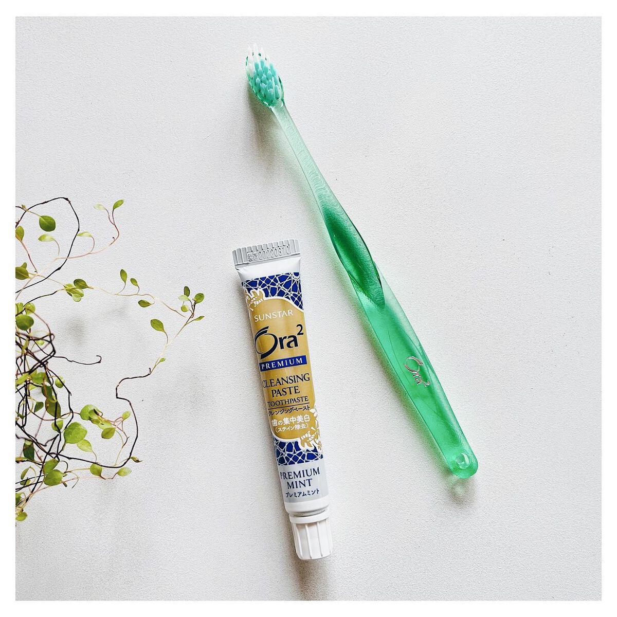 オーラツーミー ハブラシ ステインクリア ふつう/オーラツー/歯ブラシを使ったクチコミ（1枚目）