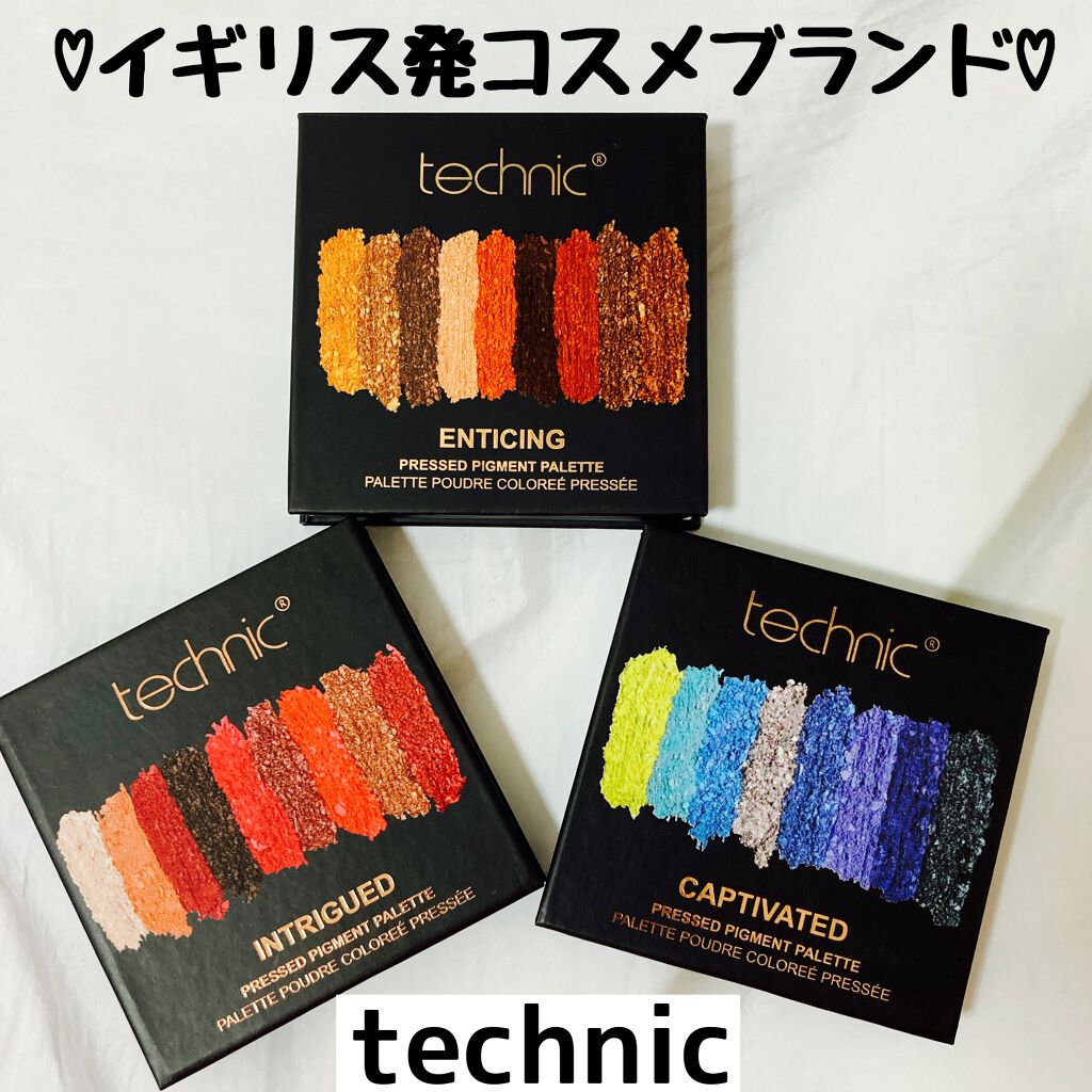 technic/technic/アイシャドウパレットを使ったクチコミ（1枚目）