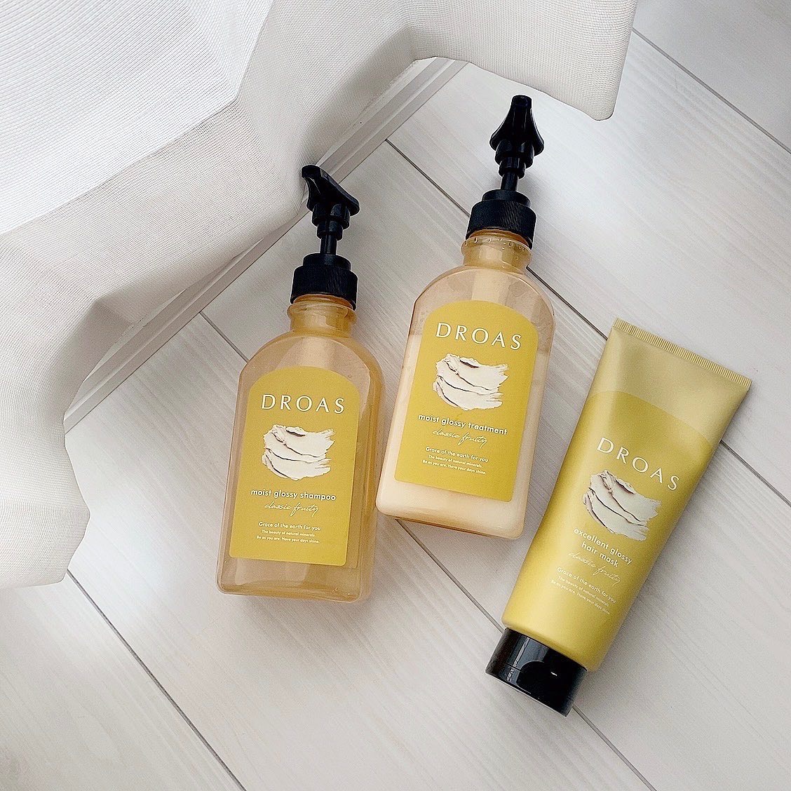 モイストグロッシーシャンプー/トリートメント/DROAS/市販シャンプーを使ったクチコミ（1枚目）